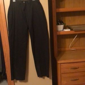 Size 4 Black LL Bean pants for women